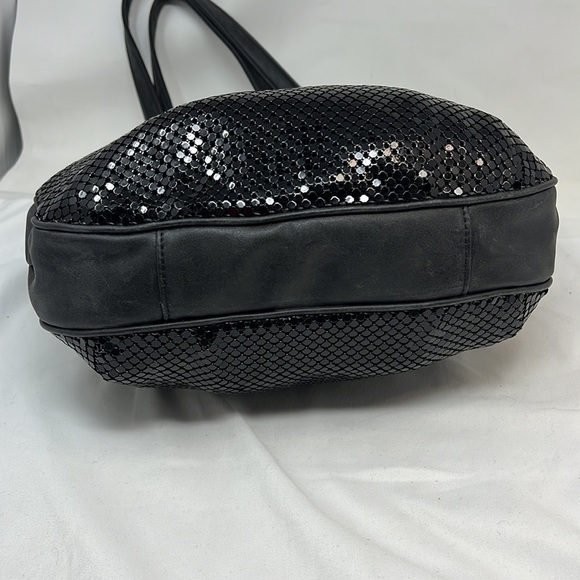 Whiting and Davis Large Double Compartment Shoulder Bag - Picture 5 of 16